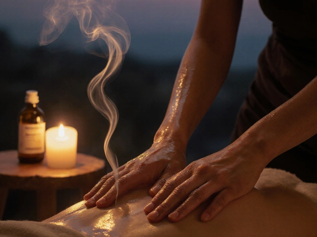 Nejlepší masážní oleje pro tantrickou masáž: Průvodce výběrem podle složení a zkušeností